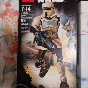 Star Wars Scarif Trooper Building Set - Tan, Blue, Brown